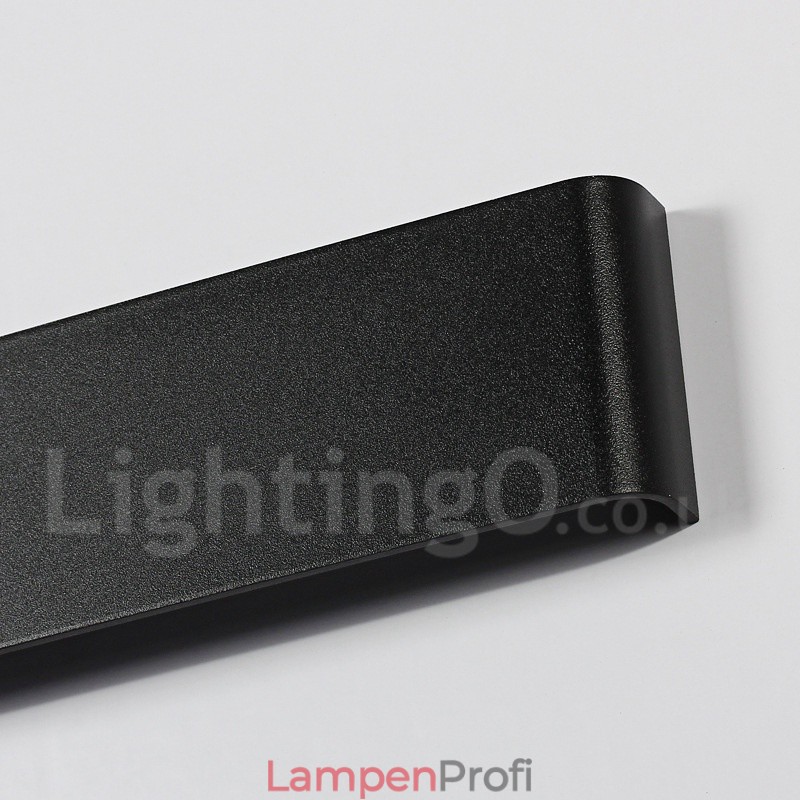 Lange moderne zeitgenössische Wandlampen & Wandleuchten für den Innenbereich, Metall-Wandleuchte, IP 44, für Badezimmer, Schlafzimmer, Wohnzimmer