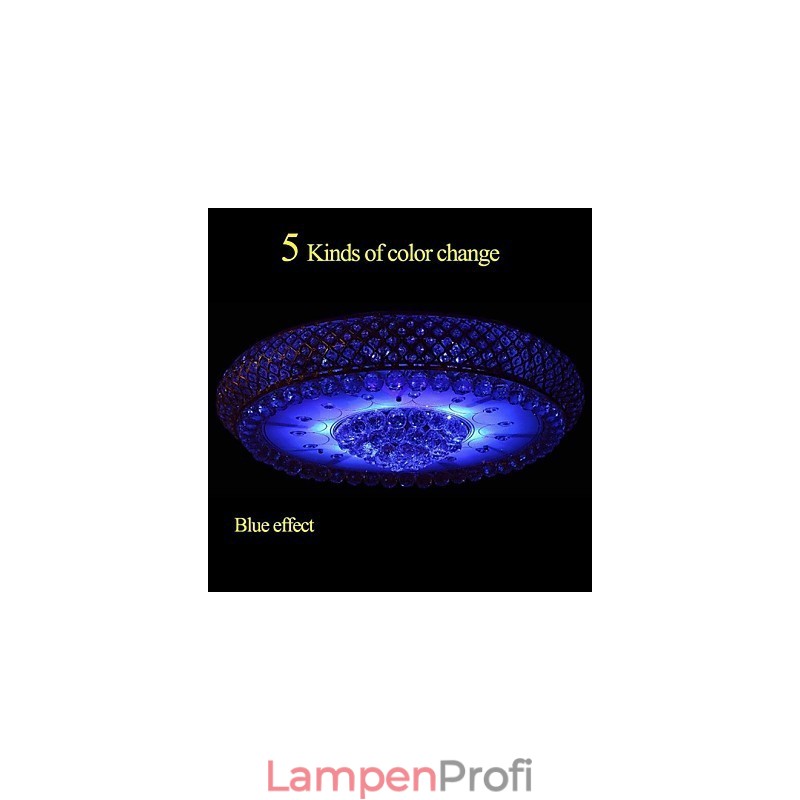 Runde Kristall absorbierende Kuppelleuchte Deckenleuchte Durchmesser 80CM Enthält 15 Glühbirnen