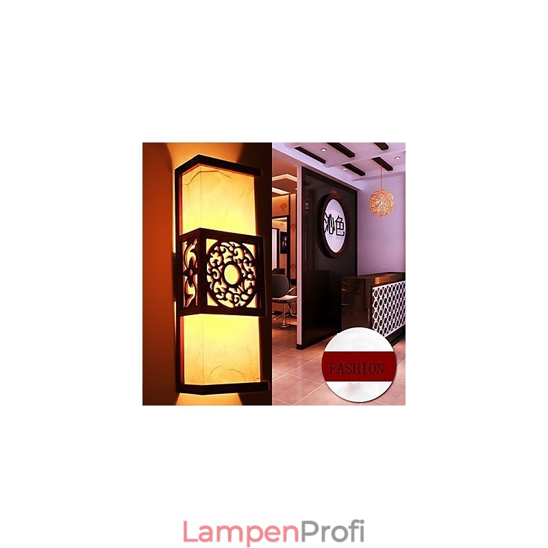 Archaize Korridor Korridor Klassische Schaffell Wandleuchte