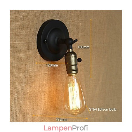 Edison Glühbirne Gang Retro Minimalistischen Nachttisch Gang Café Terrasse Kanal Mini Wandleuchte Edison Glühbirne Gang Retro Minimalistischen Nachttisch Gang Café Terrasse Kanal Mini Wandleuchte