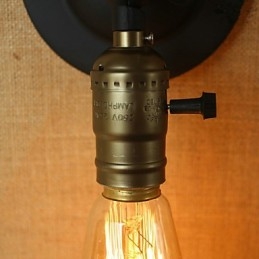 Edison Glühbirne Gang Retro Minimalistischen Nachttisch Gang Café Terrasse Kanal Mini Wandleuchte