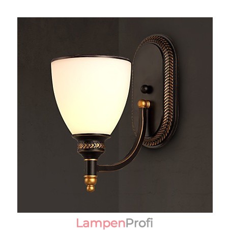 Die nordischen Landhaus-Glas-Wandlampen