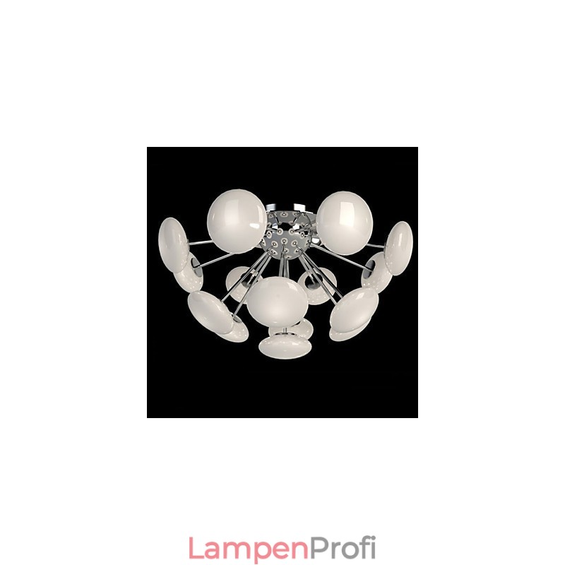 Moderne Yestaurant-Lampe, einfache kreisförmige Pendelleuchte aus Glas im europäischen Stil