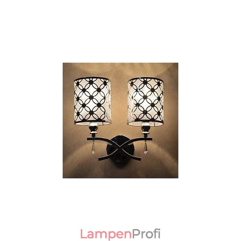 Die zwei Wandleuchten