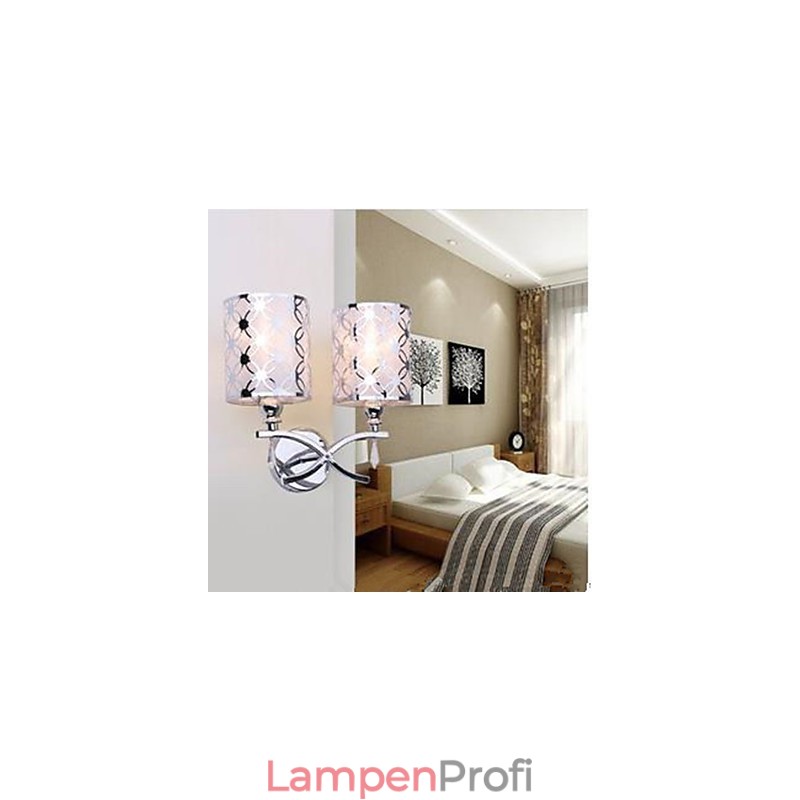 Die zwei Wandleuchten