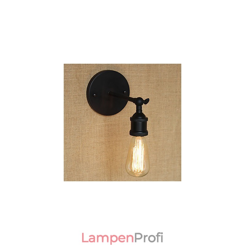 Amerikanischen Restaurant Bar Cafe Nacht Aisle Minimalist Schwarz Schmiedeeisen Wand Leuchte