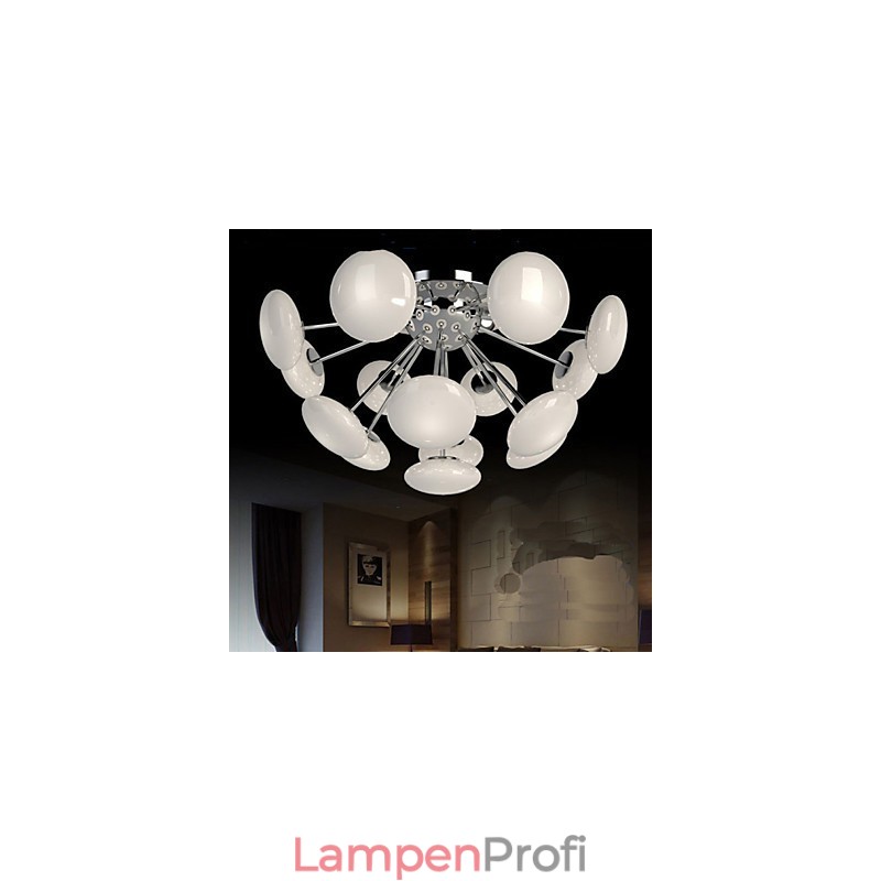 Moderne Yestaurant-Lampe, einfache kreisförmige Pendelleuchte aus Glas im europäischen Stil