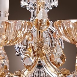 Elegante Kristall-Wandleuchte mit 2 Lichtern
