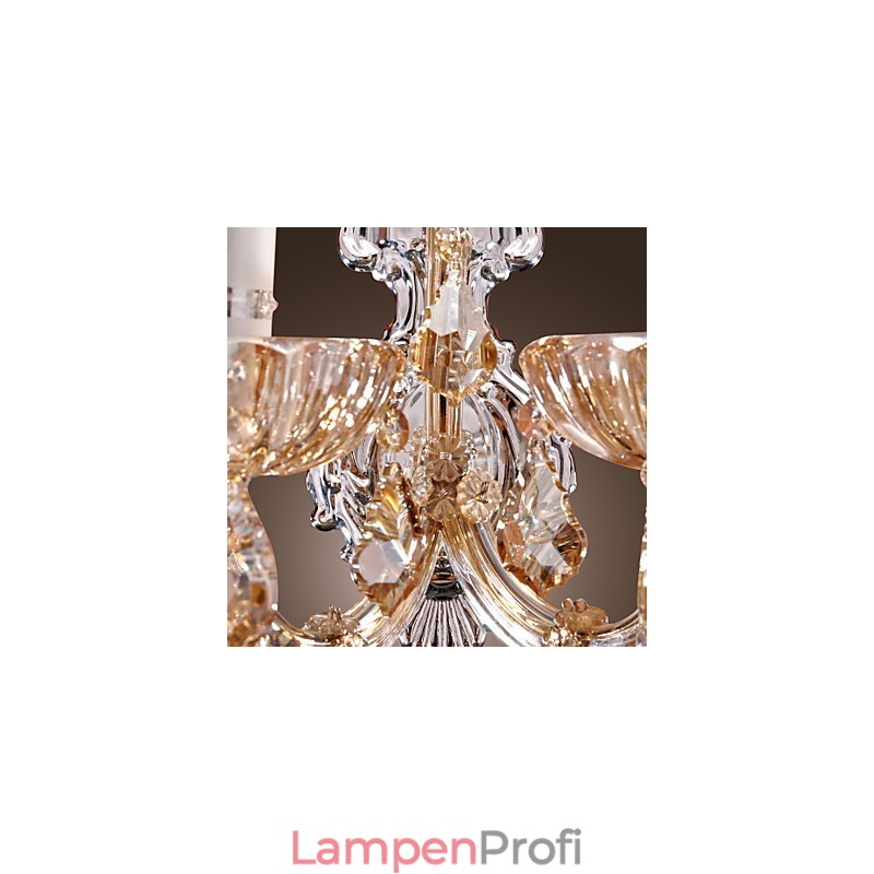 Elegante Kristall-Wandleuchte mit 2 Lichtern