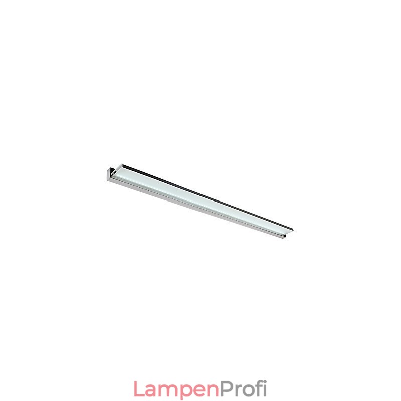 Spiegellampe Edelstahl und Acryl