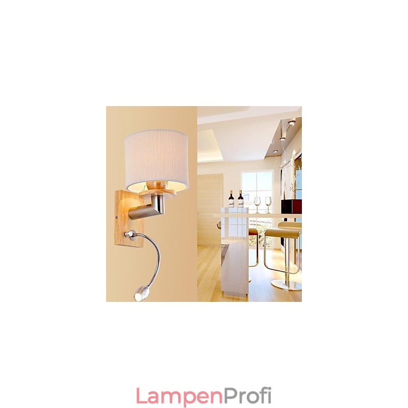 Wandleuchte One Light mit Leselicht