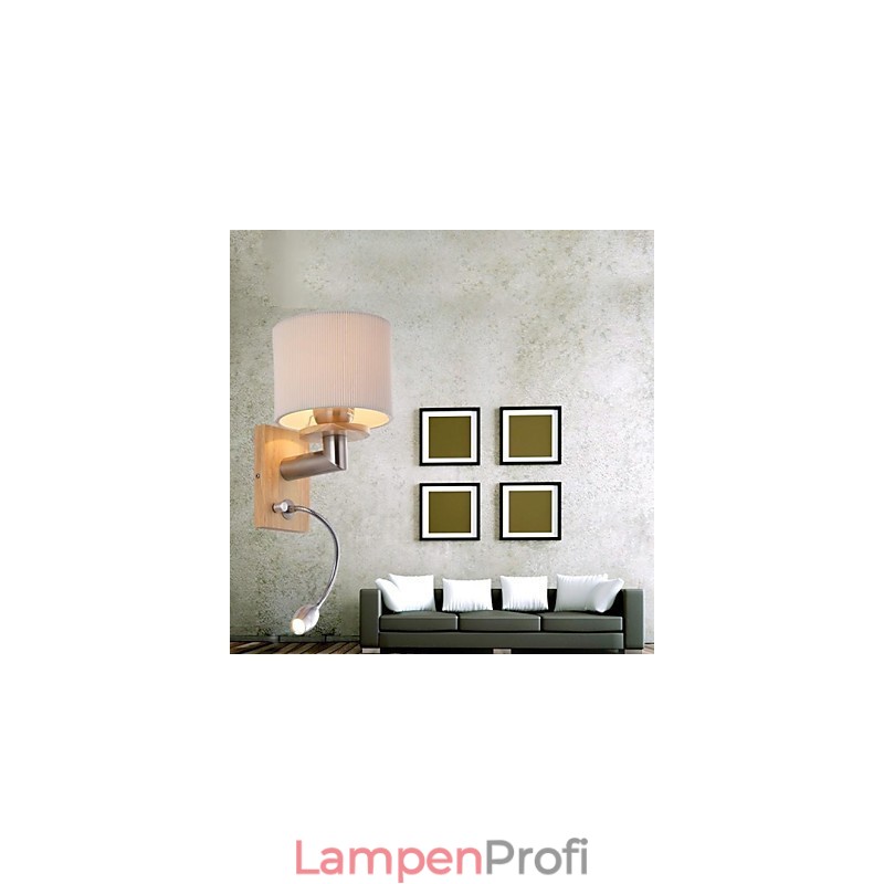 Wandleuchte One Light mit Leselicht