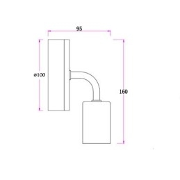 110V 220V EISEN Edison Innenwandleuchte Flur Treppenhäuser Leuchte Birne Lampe Leuchte Schwarz Weiß
