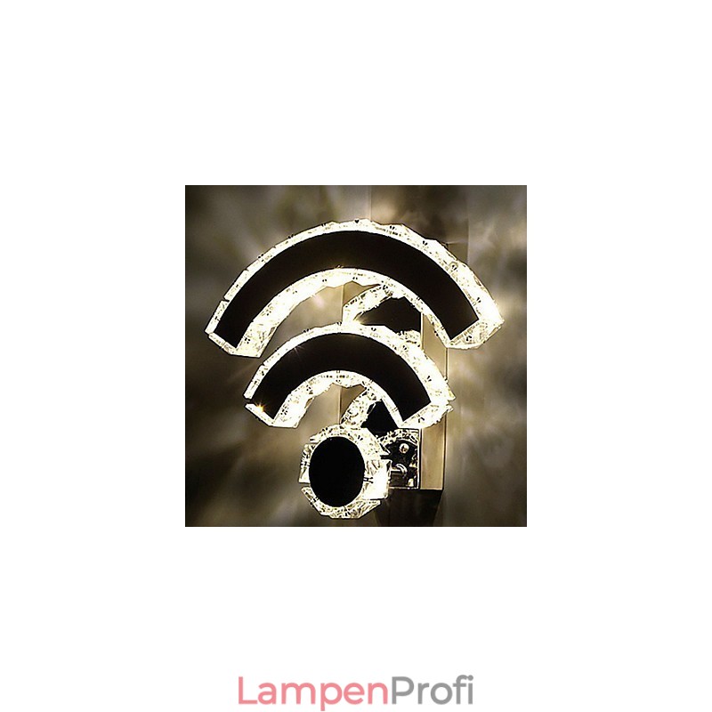WIFI Kristall Wandleuchten Kristall Moderne Zeitgenössische Bett Wohnzimmer Hotel