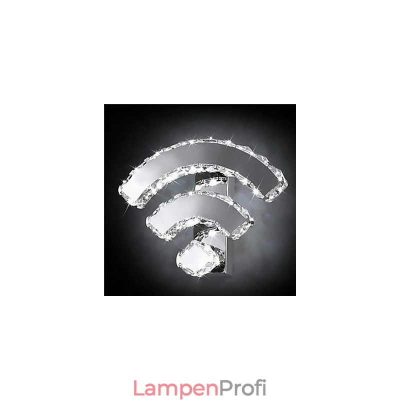 WIFI Kristall Wandleuchten Kristall Moderne Zeitgenössische Bett Wohnzimmer Hotel