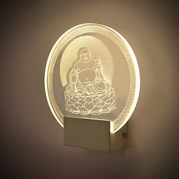 Acryl Wandleuchte PVC Lampe Licht Chip Moderne Zeitgenössische Metall