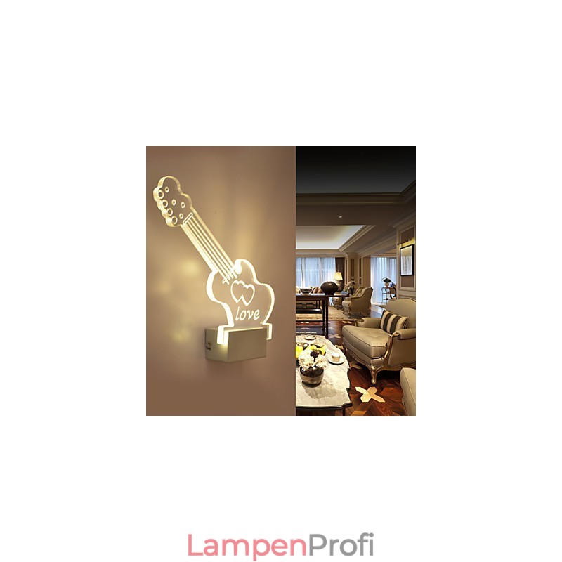 Acryl Wandleuchte PVC Lampe Licht Moderne Zeitgenössische Metall
