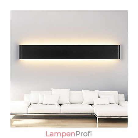 Moderne Wandleuchten für den Innenbereich, Schwarz/Weiß, 72 cm