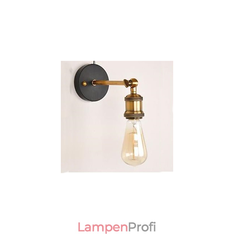 Wandleuchte mit Kupferkopf