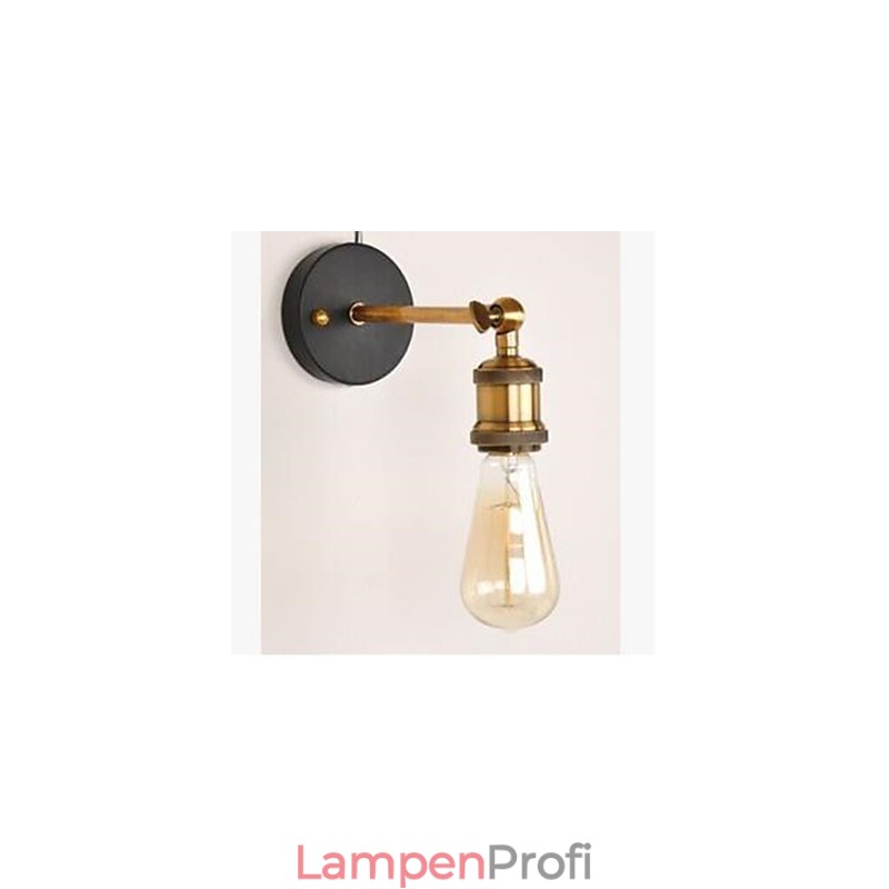 Wandleuchte mit Kupferkopf