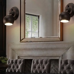 Loft Kreative Schmiedeeisen Wandleuchte Wiederherstellung der alten Weisen Lichter