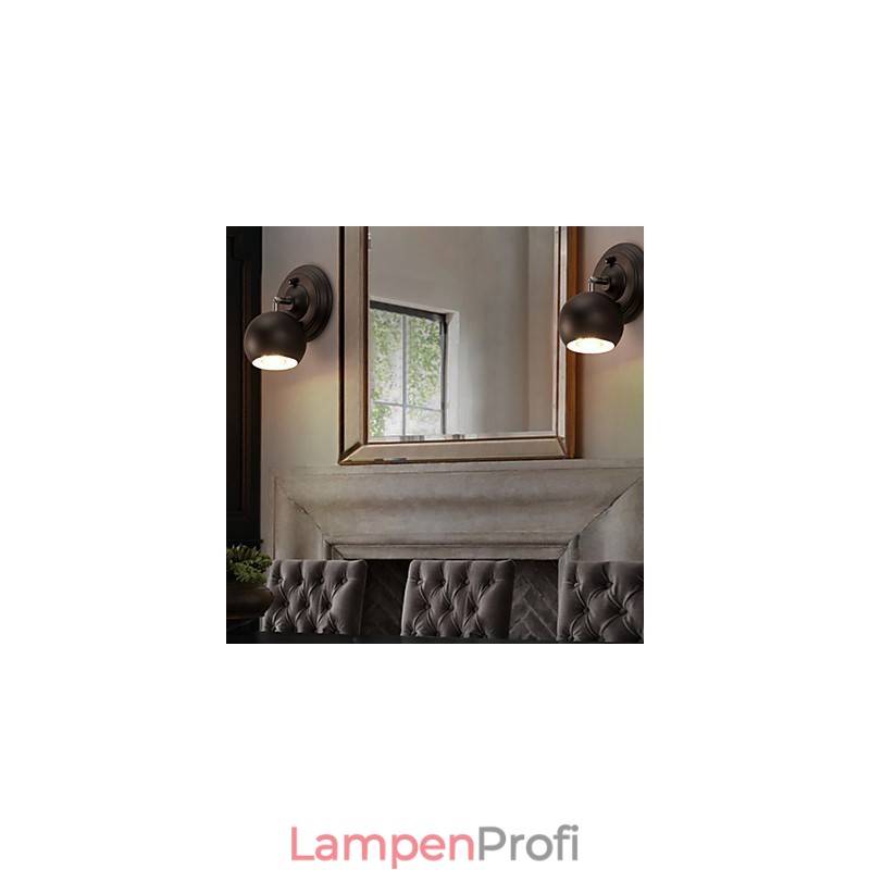 Loft Kreative Schmiedeeisen Wandleuchte Wiederherstellung der alten Weisen Lichter