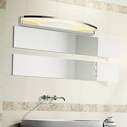 Badezimmerbeleuchtung, moderne zeitgenössische Wandleuchte aus Metall, 180 cm lang