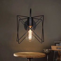 Nordic Retro Flur Treppe Linie Wandleuchte Lichter