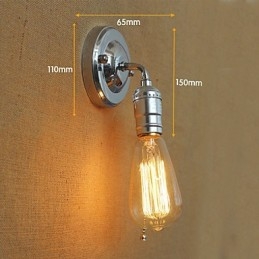Amerikanischen Ländlichen Landschaft Retro Moderne Edison Glühbirne Gang Mini Wohnzimmer Wand Lampe