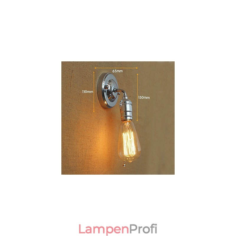 Amerikanischen Ländlichen Landschaft Retro Moderne Edison Glühbirne Gang Mini Wohnzimmer Wand Lampe