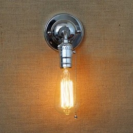 Amerikanischen Ländlichen Landschaft Retro Moderne Edison Glühbirne Gang Mini Wohnzimmer Wand Lampe