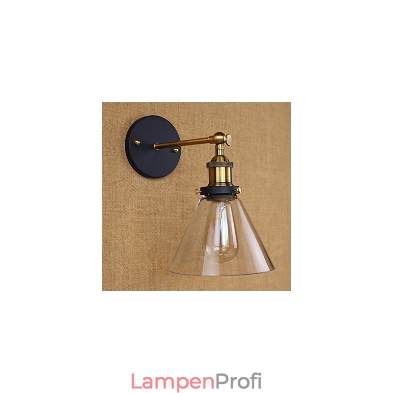 Industrielle Glockenform Amerikanischer Landhausstil Dekorative Wandleuchte