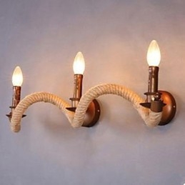 Vertraglich vereinbarte Balkontreppenlampe verdrehte Seilwandlampe