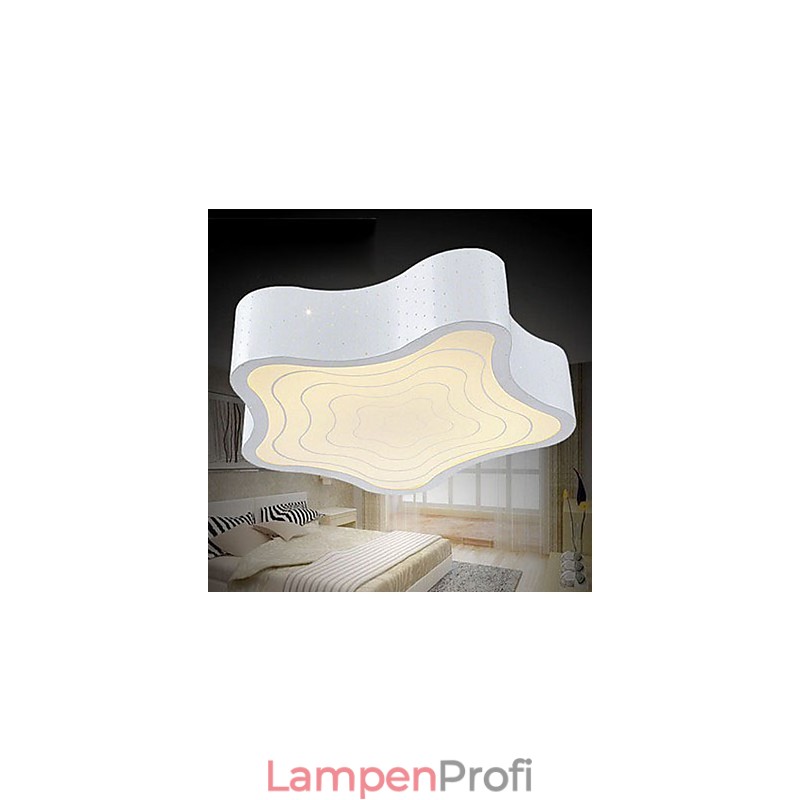 Moderne kreative vertraglich und zeitgenössische kreative geometrische Seestern absorbieren Kuppel Licht Licht