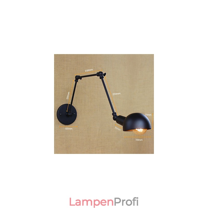 Persönlichkeit Langarm Einstellbare Winkel Bar Drei Retro Wohnzimmer Lampen Beleuchtung Dekorative Wandleuchte