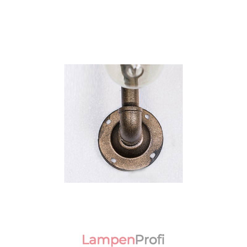 American Village Loft Industrielle Edison-Stil Vintage Wandleuchte Lampe Retro Wasserrohrlampe Wandleuchte