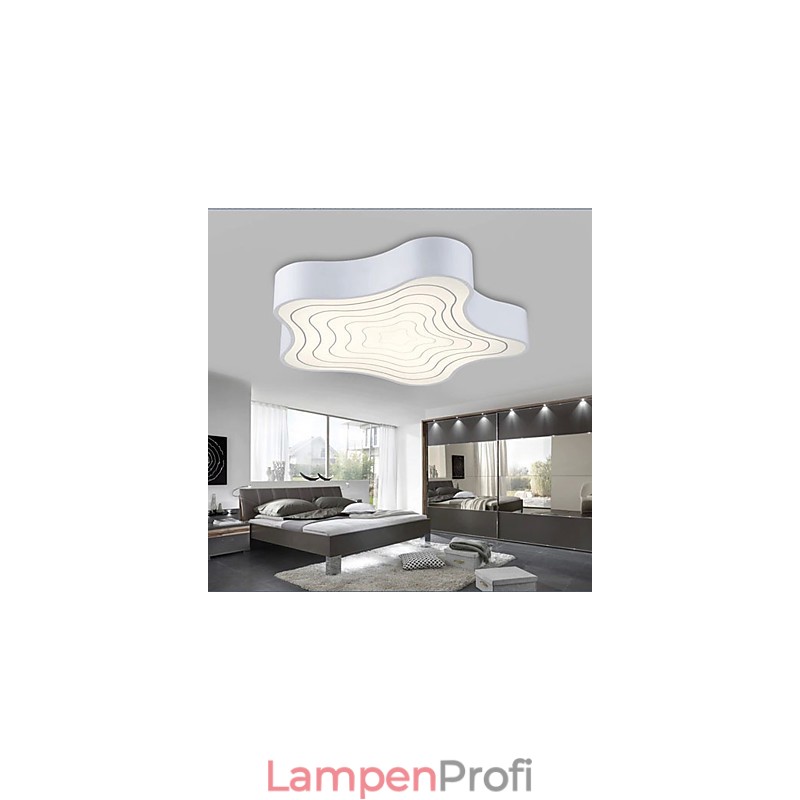 Moderne kreative vertraglich und zeitgenössische kreative geometrische Seestern absorbieren Kuppel Licht Licht