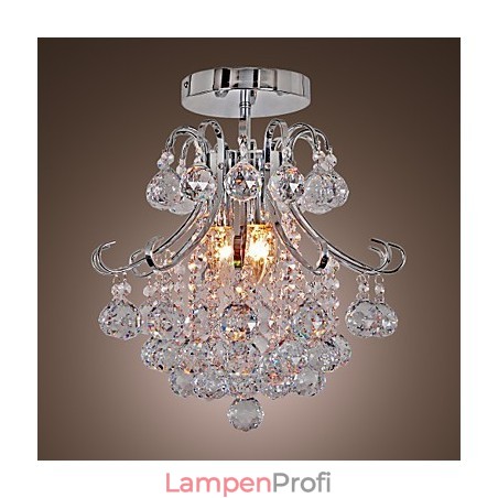 Moderne zeitgenössische Kristall Mini Stil Galvanisierte Metall Kronleuchter Unterputz Moderne zeitgenössische Kristall Mini Stil Galvanisierte Metall Kronleuchter Unterputz