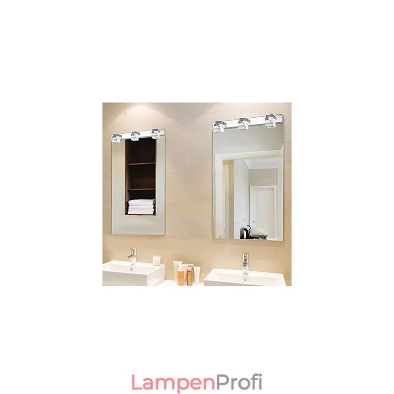 Wandleuchten Badezimmerbeleuchtung Wandfluter Kristall Mini Stil Modern Zeitgenössisch Metall