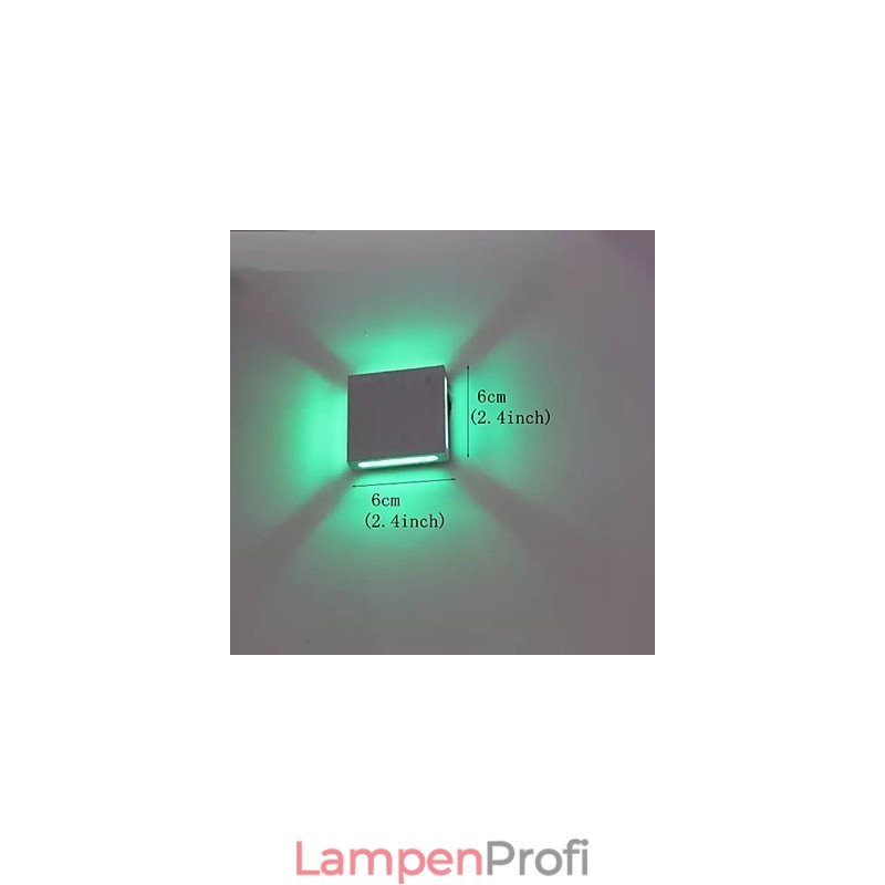 Mini-Stil Unterputz-Wandleuchten Moderne zeitgenössische Metall