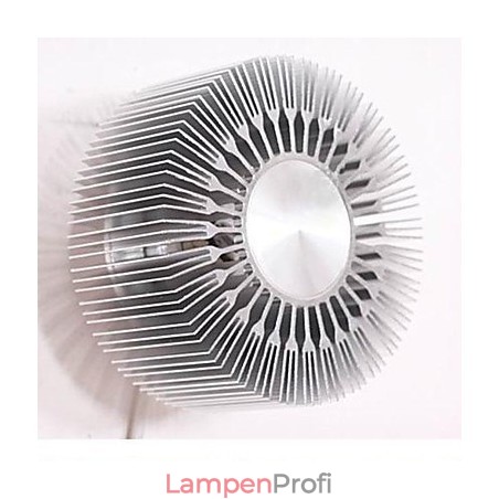 Eingebettete runde Aluminium-Projektionswandleuchte im Sonnenblumen-Stil Eingebettete runde Aluminium-Projektionswandleuchte im Sonnenblumen-Stil
