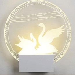 Acryl Wandleuchte PVC Lampe Licht Moderne Zeitgenössische Metall