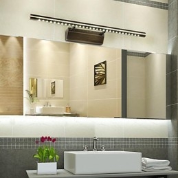 Badezimmerbeleuchtung Wandfluter Lesewandleuchten Mini-Stil Landhaus Metall