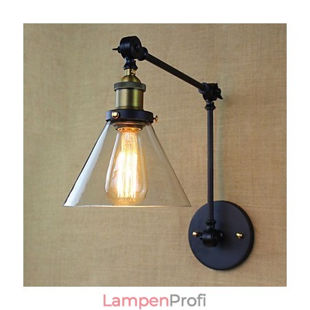 Mittelmeer Dorf Retro Pastoralen Glas Dekorative Wandleuchte Kleidung Shop Restaurant Kaffee