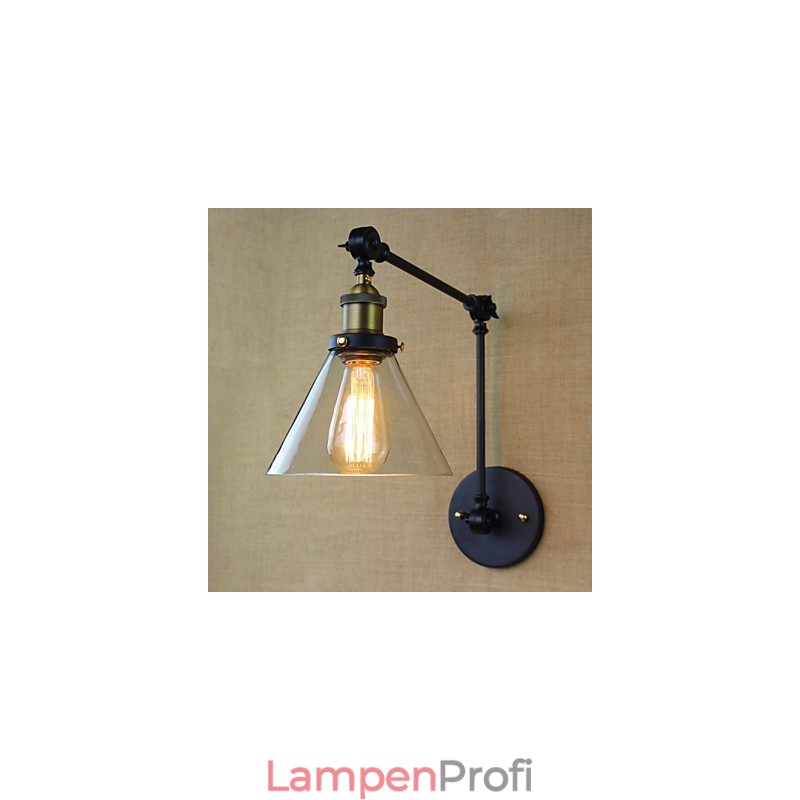 Mittelmeer Dorf Retro Pastoralen Glas Dekorative Wandleuchte Kleidung Shop Restaurant Kaffee