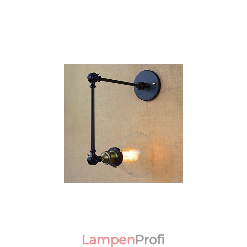 Mittelmeer Dorf Retro Pastoralen Glas Dekorative Wandleuchte Kleidung Shop Restaurant Kaffee