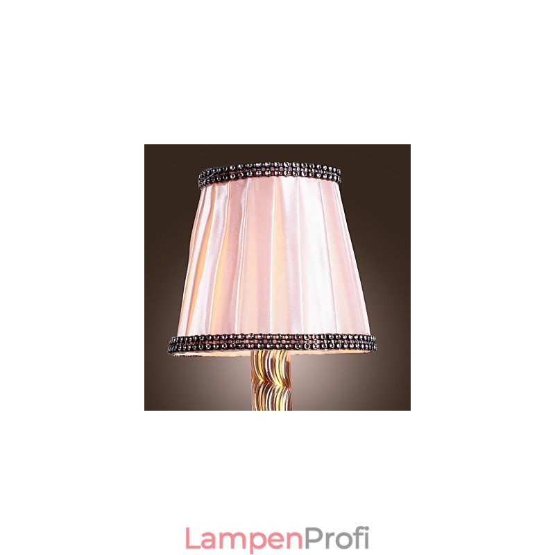 Elegante Kristall-Wandleuchte in Pink