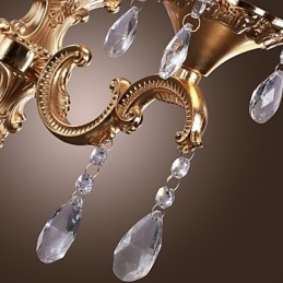 Elegante Kristall-Wandleuchte in Pink