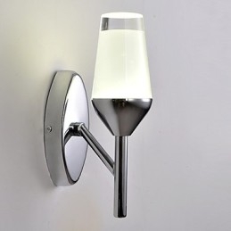 Wandleuchten Moderne Zeitgenössische Metall Weinglas Lampe