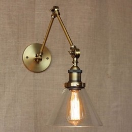 Industriellen Stil Retro Vintage Läden Schlafzimmer Moderne Kirche Halle Dekoriert Bronze Wandleuchte